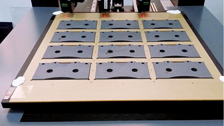 汽車剎車片的平面度翹曲度測量