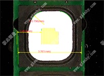 LED尺寸測量實例