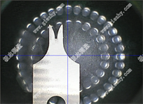 影像測量儀高精度測量五金金屬片尺寸