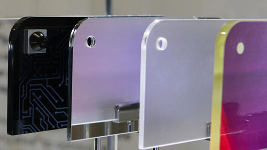 挖孔屏孔徑測量