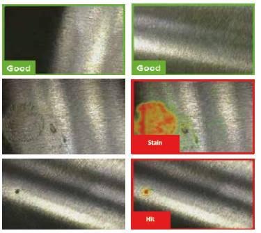 金屬產(chǎn)品瑕疵檢測