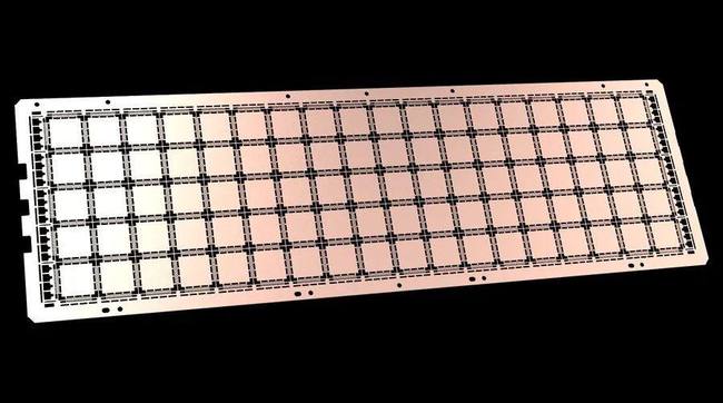 芯片引線框架測量，極志高精度無損完成